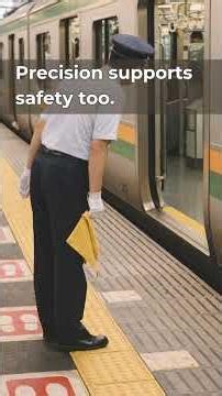 Why Trains Stop at the Exact Same Spot in Japan