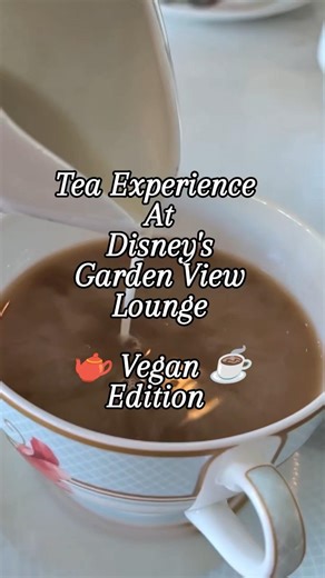 NEW VEGAN Disney World Tea Experience ☕