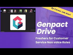 Genpact Drive For Freshers for Customer service | Genpact Non- voice process