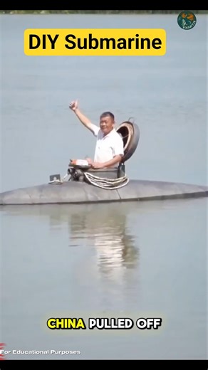 How a Chinese Farmer Built a Submarine from Scrap. #documentary#usashorts#fyp