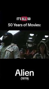Alien (1979) is top-level sci-fi! #50yearsofmovies #70smovie