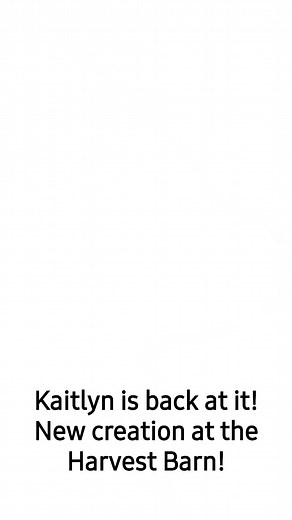 It's that time of year for more of Kaitlyn's Hay bale art! Check out her new creation at the Harvest Barn Marketplace! #osceolaiowa #holidayseason #familybusiness #haybaleart | Harvest Barn Marketplace