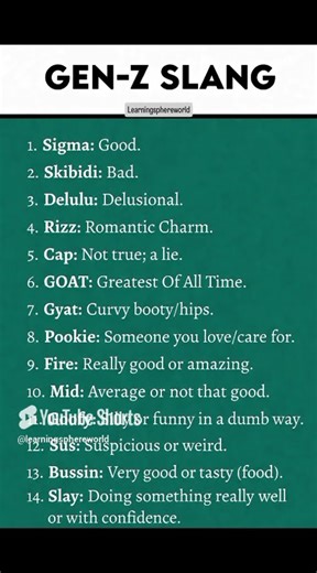 Gen Z Slang in English 🔥 | Must-Know Words for Daily Chat 💬