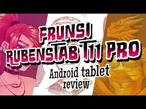 My First Portable Drawing Tablet! - Frunsi RubensTab T11 Pro review