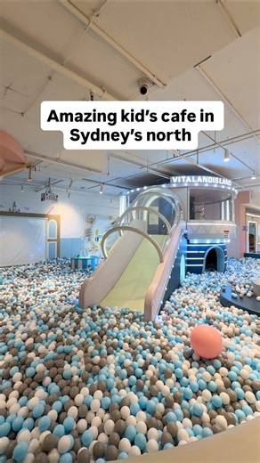 One Sydney Mum - Things to do in Sydney with kids on Instagram: "Details here 👇🏻 Summer is here, so next time you’re looking to escape the heat, try @vitaland_kids_cafe_stleonards, who are an awesome kids cafe in Sydney’s north! My daughter had the best time here and there’s so much to do! Send this to a friend for your next play date. 📍@vitaland_kids_cafe_stleonards, Shop LG04/500 Pacific Hwy, St Leonards 🛝 There are so many different activities, like a slide, tobogan, a ball pit, a vet cli