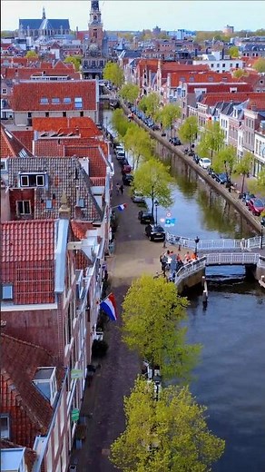 Hidden Gem Near Amsterdam - Alkmaar #drone #netherlands #travel #dji #alkmaar
