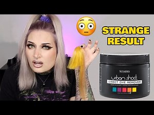 Trying Scruples Direct Dye Color Remover