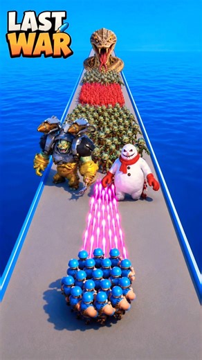 last war game snake moster fight 😨#shorts #game #lastwar