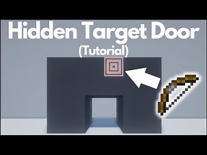 Minecraft: Target Door Design Tutorial