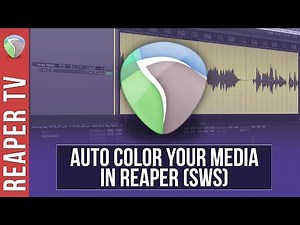Reaper: Automatically Apply Color to Tracks, Markers & Regions