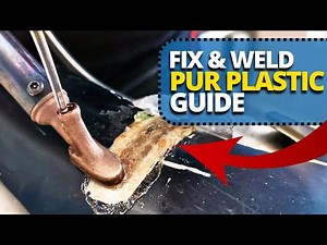 How to Repair Car Parts with PUR Plastic! | Hot Iron Welding Guide