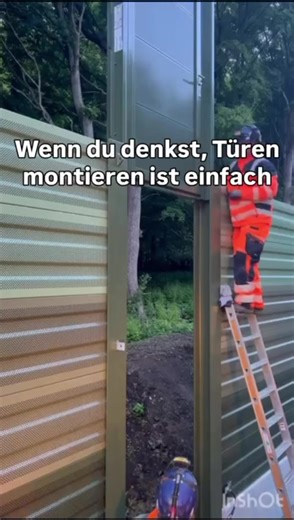 Tür montieren? Klar. Aber bitte Stahl. 😎🚪💥 Wenn’s auf der Baustelle schnell gehen muss – und Präzision trotzdem zählt. Hättest du’s geschafft? 👇👇👇 🎯 Schreib’s in die Kommentare 👷‍♂️ Markier deinen Bau-Buddy 📲 Für mehr echte Baustellen-Action: Folgen nicht vergessen!“ #viral #liebherr922❤️🚧💪 #flypシ #beniöneçıkart #deutschebahn