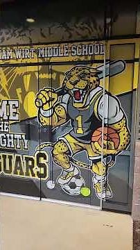 Wrapping the window frame & glass creates a more consistent & impactful wrap @William Wirt MS!