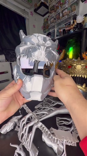 MECHA GODZILLA! #3dprinting #3dprints #3dprinted #cosplay #mechagodzilla #powerrangers #kaiju