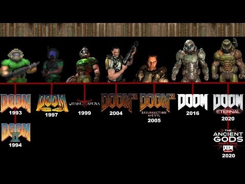 DOOM CRONOLOGIC WALKTROUGH - I + II BONUS LVL - DARK AGES -2016 - ETERNAL - HOPE 90s ENJOY