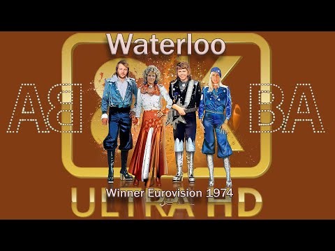 Abba * Waterloo * Official Music Video * 8K