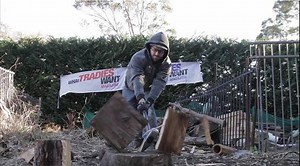 3.2K views · 14 reactions | Check out one-hit-wonder WTW tester Matty Page getting his back into it, testing Hart axes and splitters and loving anti-vibration handles! | The Tradie: Talkin' Tools and Toys | Facebook