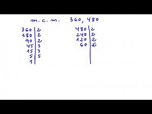 Calcular el mínimo común múltiplo