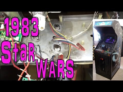 Fixing The Color Vector Monitor in a 1983 Atari Star Wars Arcade Game! Don't Tell Disney!
