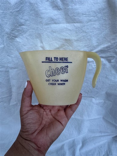 1950s, CHEER LAUNDRY Scoop,vintage Cheer Laundry Detergent Plastic Scoop Cup,vintage Laundry Detergent Plastic Scoop,vintage Detergent Scoop - Etsy