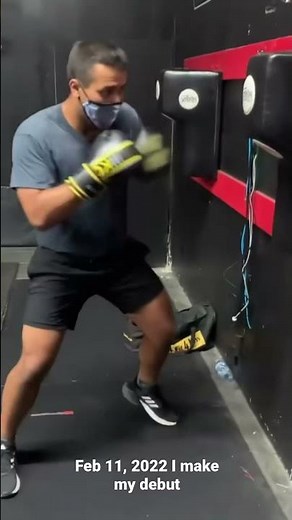 Wall mount punching bag training 🥊
