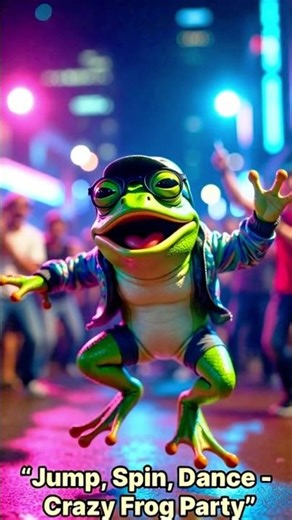 Jump, Spin, Dance – Crazy Frog Party