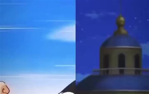 Goku recreating his fight with Grandpa Gohan