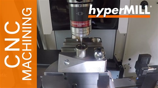CNC Machining| 在机检测 Probing cycles | FANUC control | hyperMILL |CAM-Software