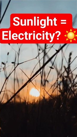 How Can Sunlight Power Your Entire Home? ☀️ The Science Explained! #Science #Engineering #Shorts