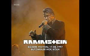 Rammstein - 17.08.1997 @ Bizarre Festival, Cologne, Germany [4K]