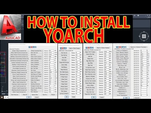 How to Install YQARCH Plugin For AutoCAD | YQARCH Plugin For AutoCAD | YQARCH