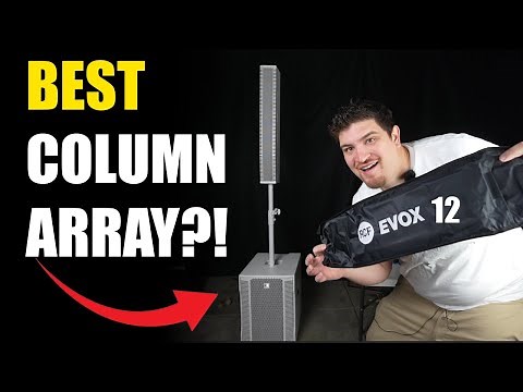 RCF Evox 12 Column Array - Unboxing, Review & Demo