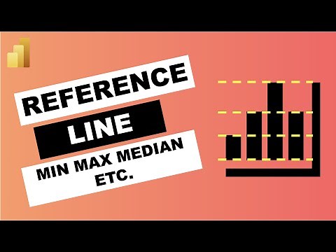 Adding Dynamic Reference Line on Power BI chart for Min Max Average Median and Percentile