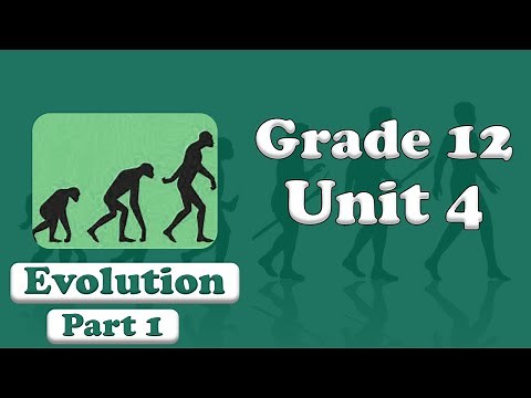 Grade 12 Biology Unit 4 Evolution Part 1 | By Mr. Ebisa Geleta