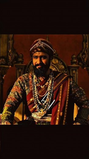 Chhava Movie Entry Scene! 🚩 | Vicky Kaushal as Chhatrapati Sambhaji Maharaj #movieclips #shortfeed