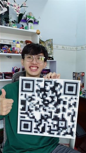 Creating a QR Code Using LEGO