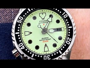 Citizen Promaster Automatic Full Lume Dial - Classic Diver!