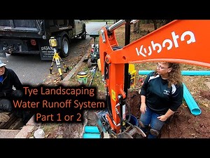 Water Runoff System, part 1 of 2 - Trenching, Core and Tap - South Brunswick, NJ.