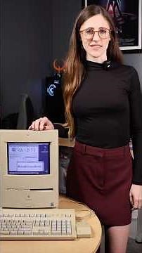 She looks like a sweet Color Classic…but I stuffed her with PowerPC parts. This is the Takky Mac!