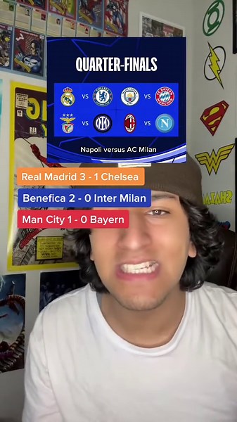 UCL Quarter Final Draw PREDICTIONS