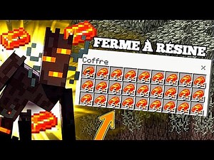Creaking Farm on Minecraft Bedrock 1.21 - Bedrock Resin Farm Tutorial (French) PS4/Xbox/Switch/McPe