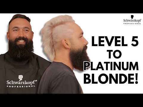 Transforming Dark Hair to Platinum Using BLONDME Lightener