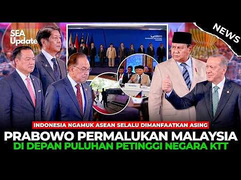 The US was shocked by Indonesia's boldness at the summit! Malaysia was mentally challenged by Ind...