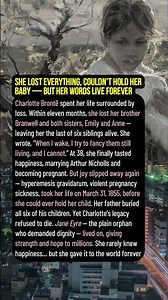 She Lost Everything, Couldn’t Hold Her Baby — But Her Words Live Forever #charlottebrontë #janeeyre