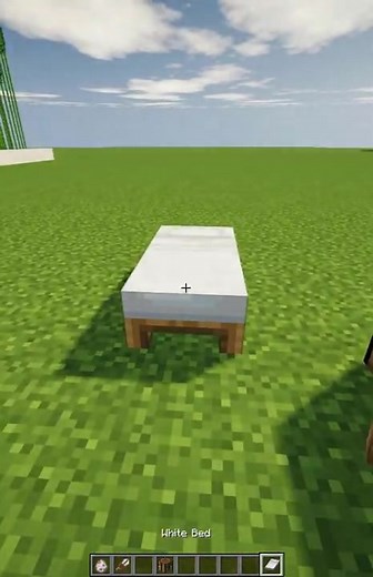Cómo hacer una cama en Minecraft fácilmente