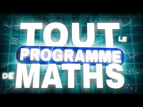 TOUT le Programme de Terminale pour Préparer la Rentrée (en moins de 30min) !