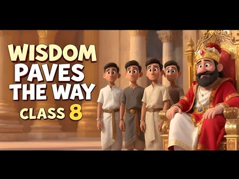 Wisdom Paves the Way || Class 8 || Poorvi Book || Animated video || हिंदी में
