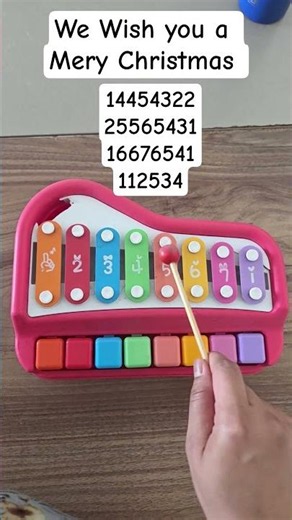 We Wish you a Mery Christmas Xylophone Tutorial #xylophone #beginnermusic #music #tutorial