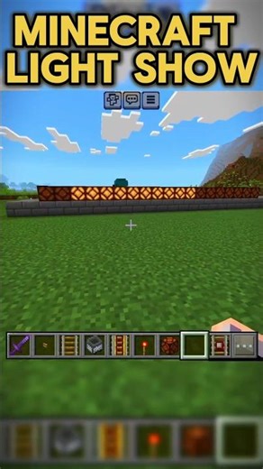 Minecraft light show tutorial #shorts #minecraft #ghaffarbhai