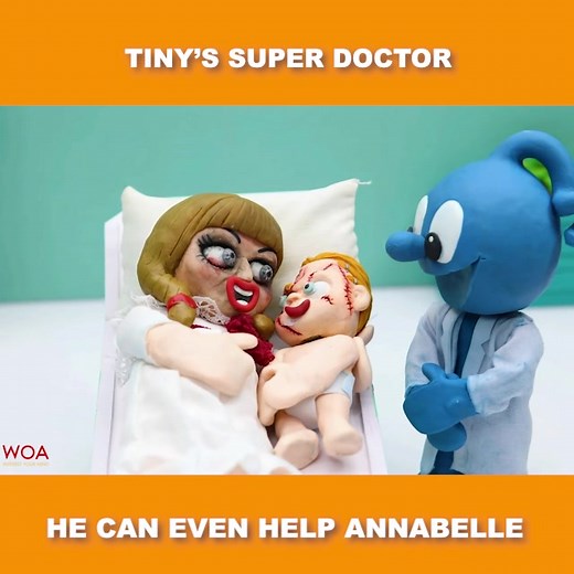 Do you believe in Tiny Doctor? #woanetwork#woavideo#woatiny#claymixer#stopmotion#animation
